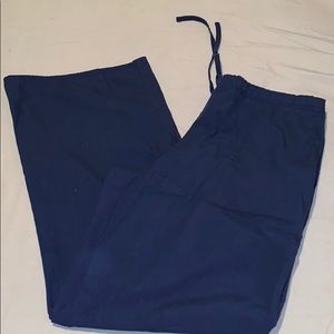 Navy scrub pants